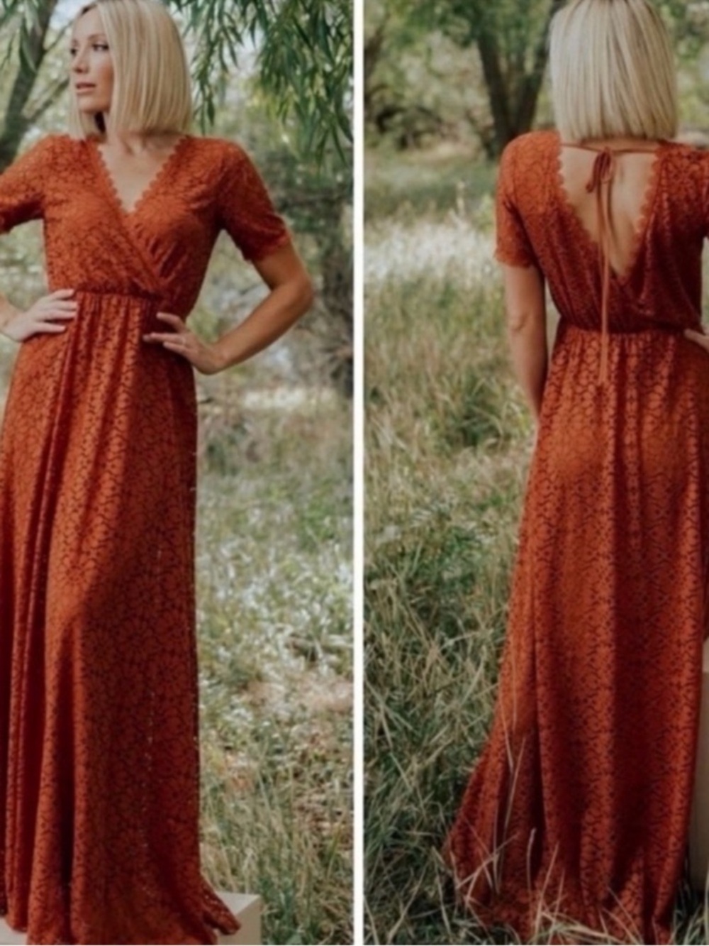 Baltic Born Venice Maxi Dress Size Small